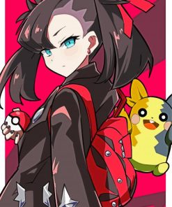 Marnie Pokemon Sword And Shield Game Paint By Number