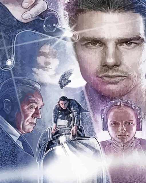 Minority Report Poster Art Paint By Number