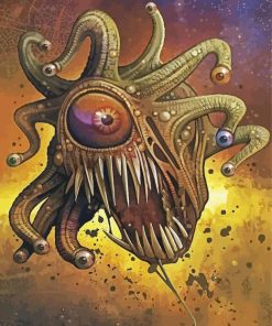 Monster Beholder Paint By Number