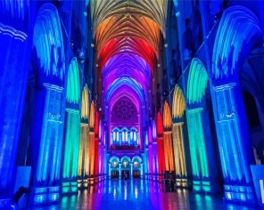 National Cathedral Inside Paint By Number