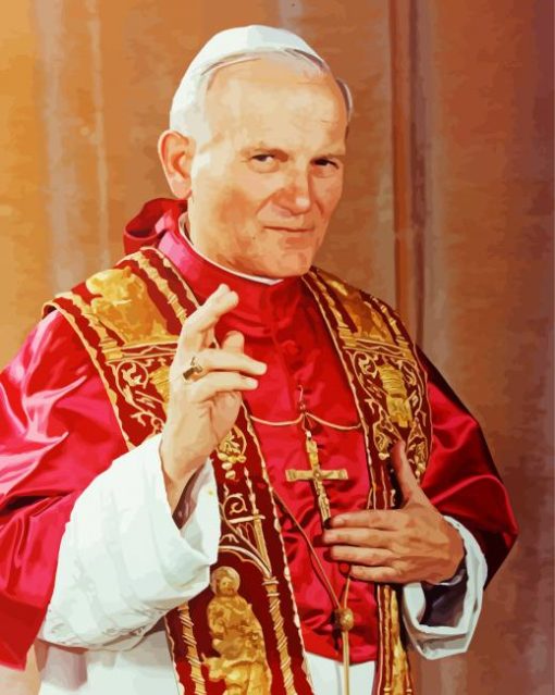 Pope John Paul Paint By Number