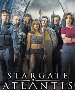 Stargate Atlantis Poster Paint By Number