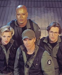 Stargate Sg1 Characters Paint By Number