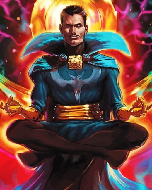 Superhero Doctor Strange Paint By Number