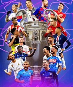 The Champions League Final Paint By Number