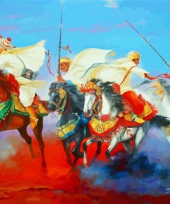 The Moroccan Fantasia Show Art Paint By Number