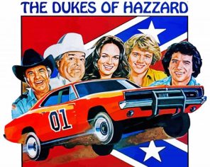 The Dukes Of Hazards Paint By Number