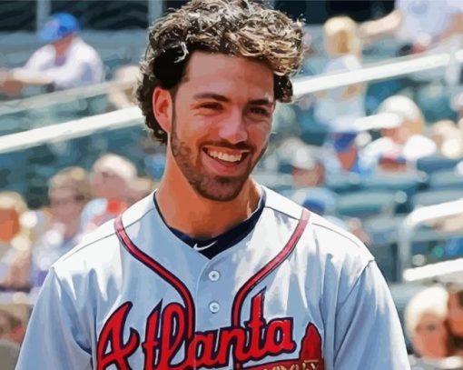 Dansby Swanson Paint By Number