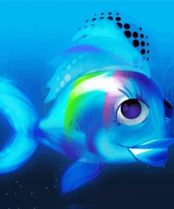Elegant Fish Art Paint By Number