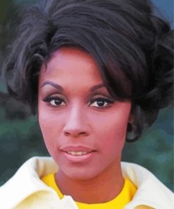 Gorgeous Diahann Carroll Paint By Number