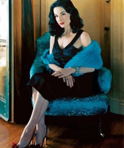 Gorgeous Dita Von Teese Paint By Number