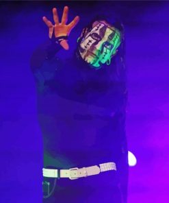 Jeff Hardy AEW Paint By Number