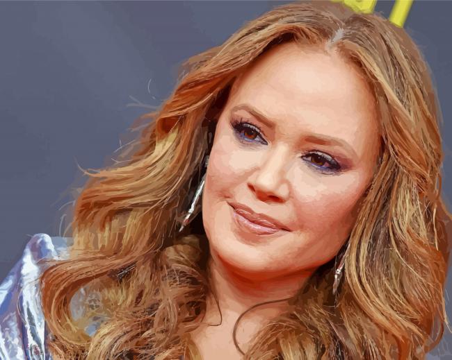 Leah Remini Actress Paint By Number
