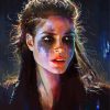 Marie Avgeropoulos Art Illustration Paint By Number