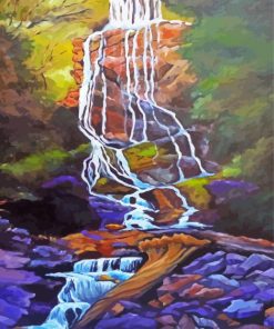 Mingo Falls Art Paint By Number