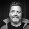 Monochrome Nick Offerman Paint By Number