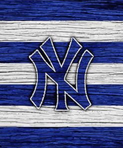 New York Yankees Emblem Baseball Paint By Number