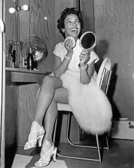 Pin Up Dorothy Dandridge Paint By Number