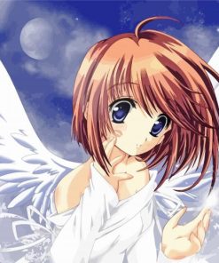 Pretty Anime Angel Paint By Number