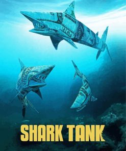 Shark Tank Poster Paint By Number