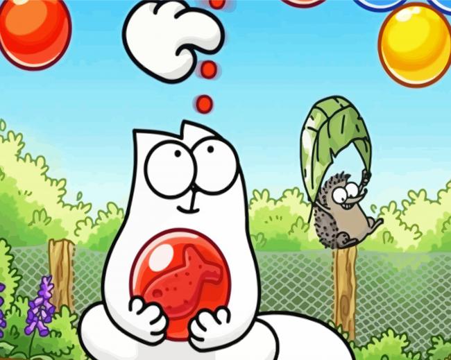 Simon's Cat Paint By Number