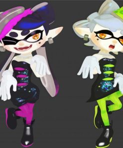 Squid Sisters Paint By Number