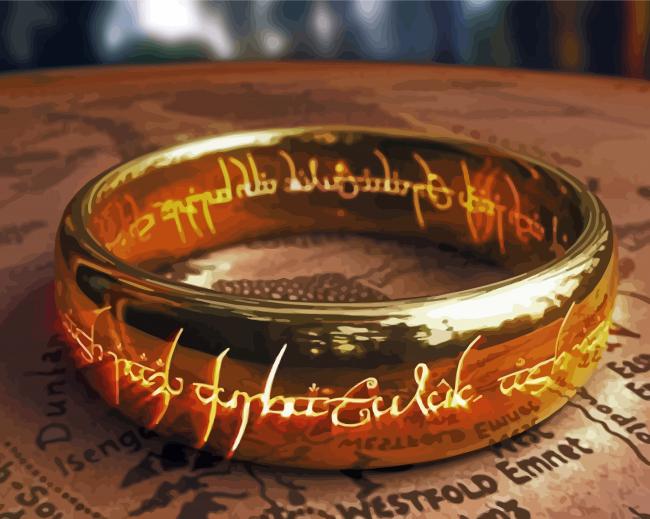 The One Ring Paint By Number