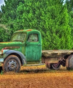 Vintage Gmc Truck Paint By Number